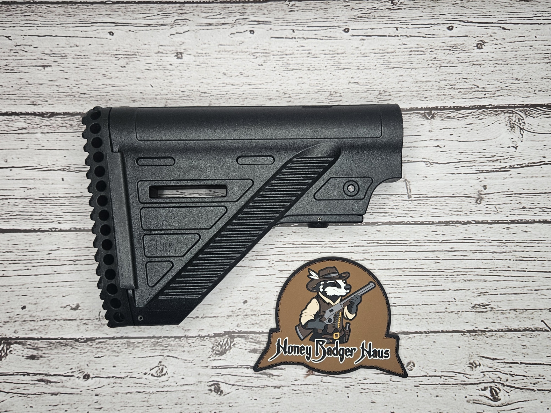 HK416 SLIM LINE BUTTSTOCK BLACK